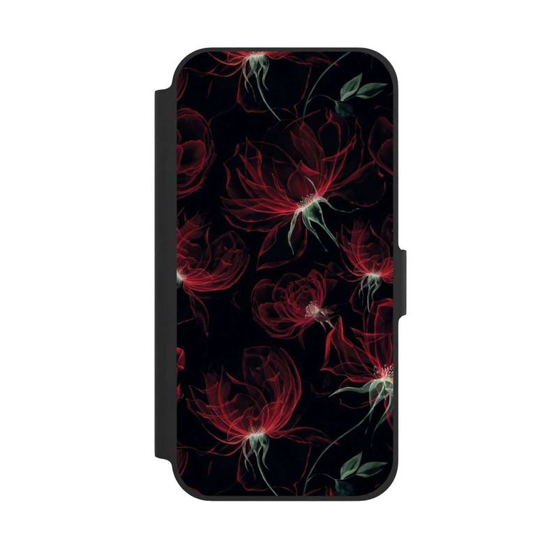 iPhone 12 NIVOflip Tapete mit roten Blumen
