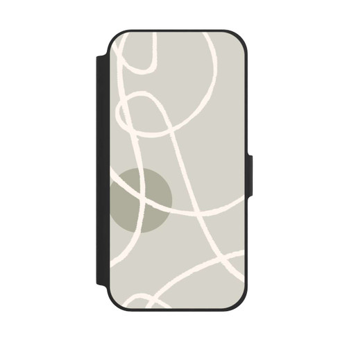 Apple iPhone 12 NIVOflip Laced Up Beige