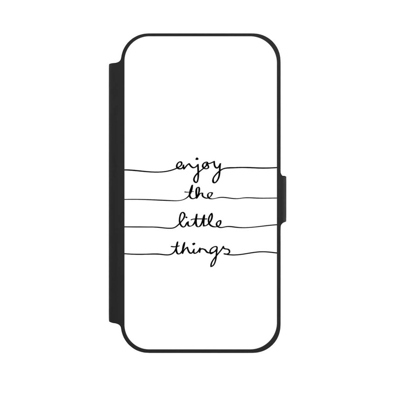 iPhone 12 NIVOflip Enjoy The Little Things White