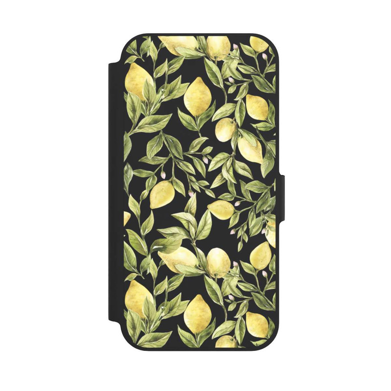 iPhone 12 NIVOflip Lemon Summer Pattern Transparent