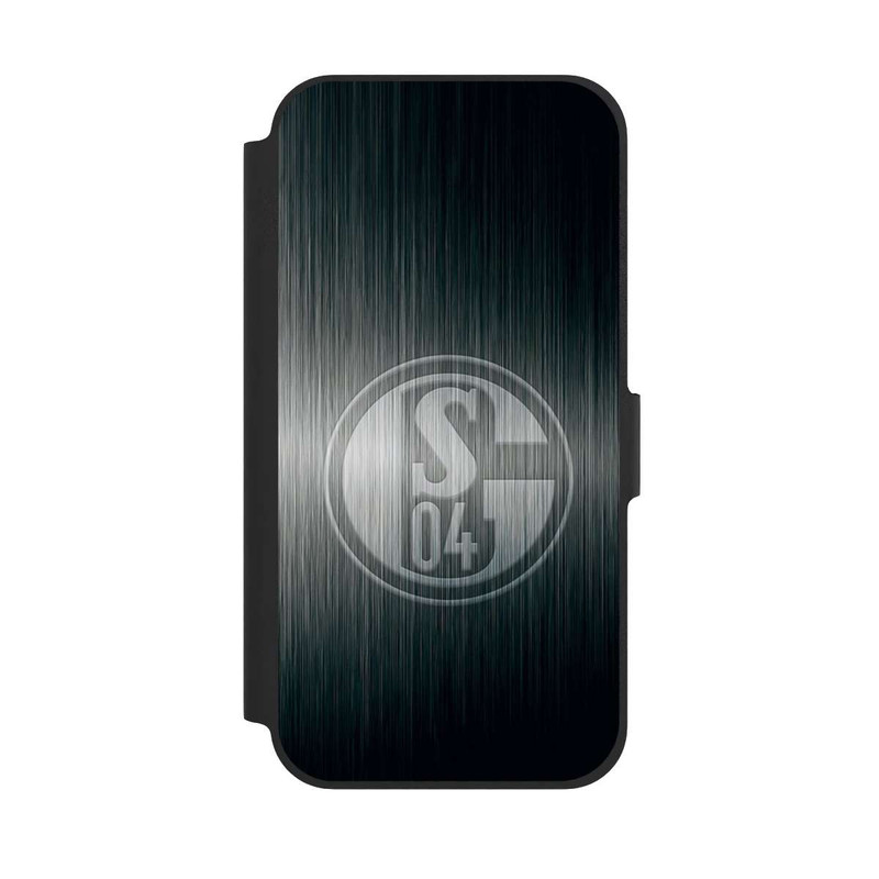 iPhone 12 NIVOflip Schalke 04 Metall Look