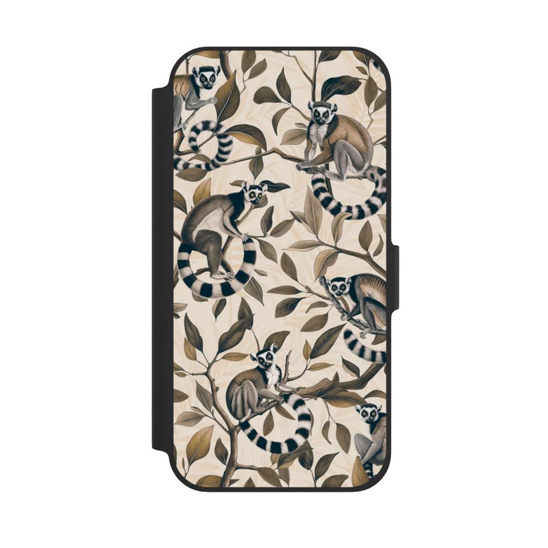 iPhone 12 NIVOflip Lush Tropical Lemur Paradise with AI