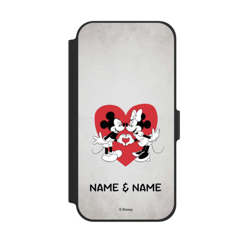 Apple iPhone 12 NIVOflip Minnie und Micky Personalisierbar