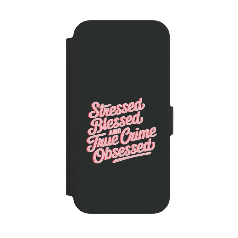 iPhone 12 NIVOflip Stressed Blessed and True Crime Obsessed