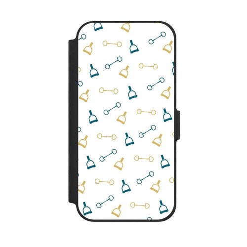 Apple iPhone 12 NIVOflip Muster Reitsport