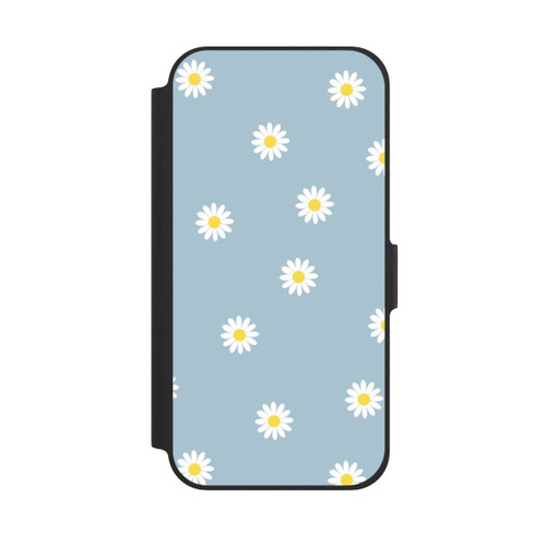 Apple iPhone 12 NIVOflip Gänseblümchen Muster Blau