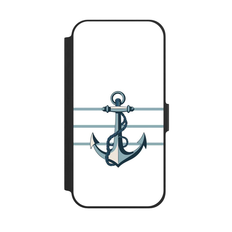 iPhone 12 NIVOflip Anchor Line White with AI