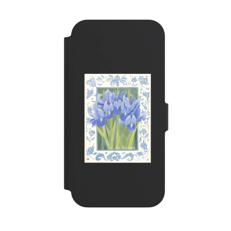 iPhone 12 NIVOflip Blue Iris, by Jennifer Abbott