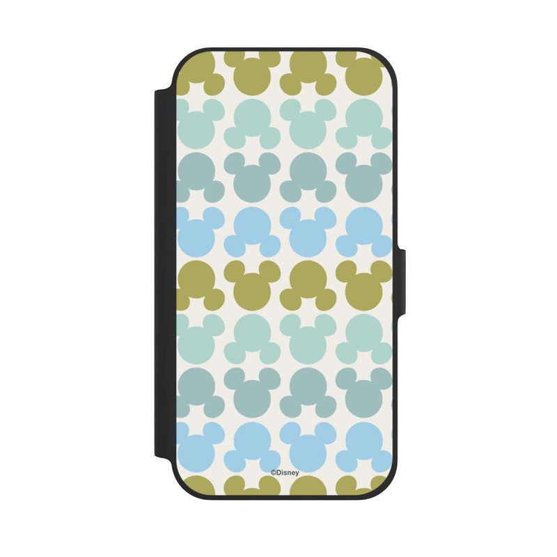 iPhone 12 NIVOflip Disney Mickey Icon Pattern Green and Blue