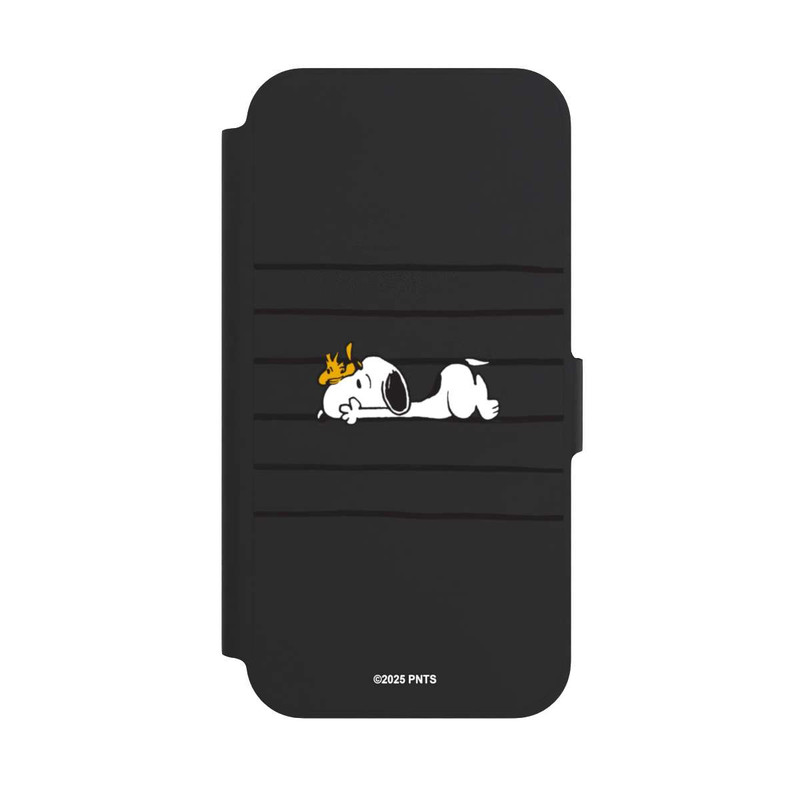 iPhone 12 NIVOflip Snoopy Woodstock Stripes Peanuts Transparent