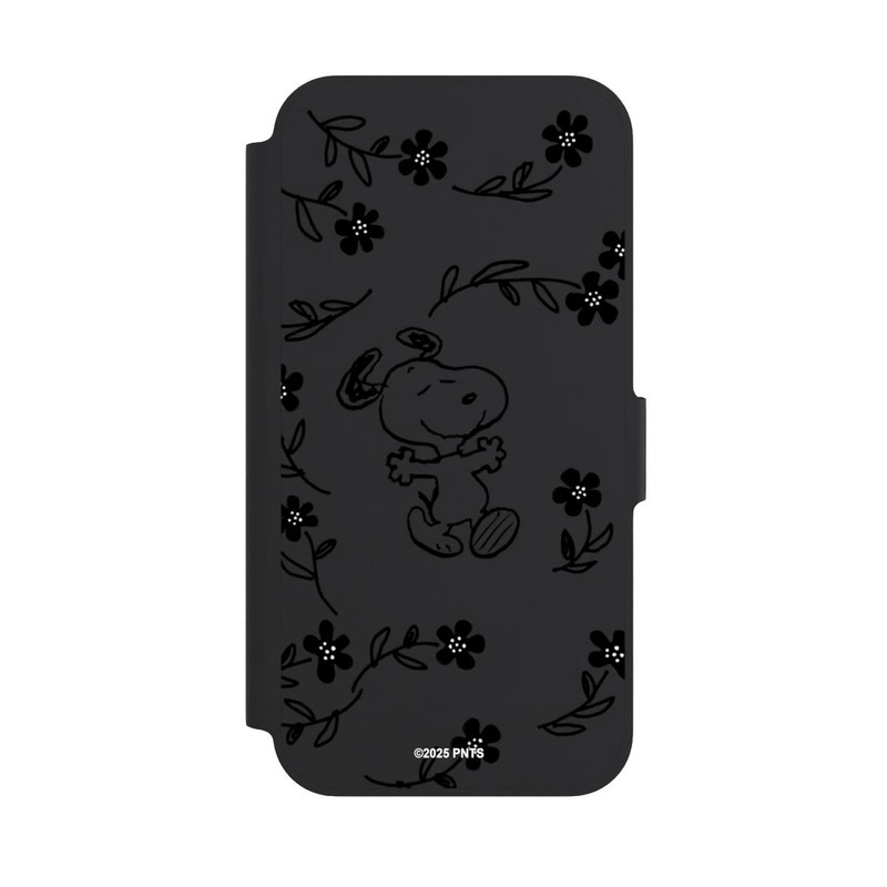 iPhone 12 NIVOflip Snoopy und Flowers Transparent