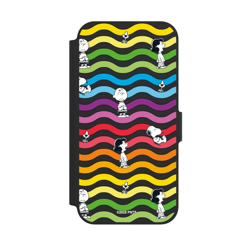 iPhone 12 NIVOflip Snoopy Pattern Rainbow Transparent