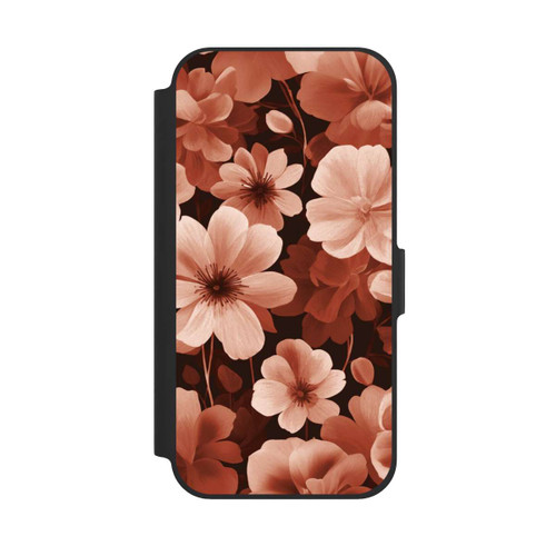 Apple iPhone 12 NIVOflip Rote Negativblumen mit KI