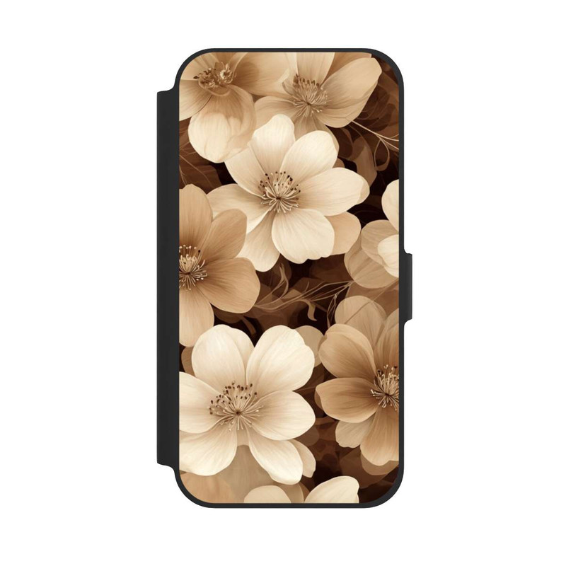 iPhone 12 NIVOflip Naturfarbene Negativblumen mit KI