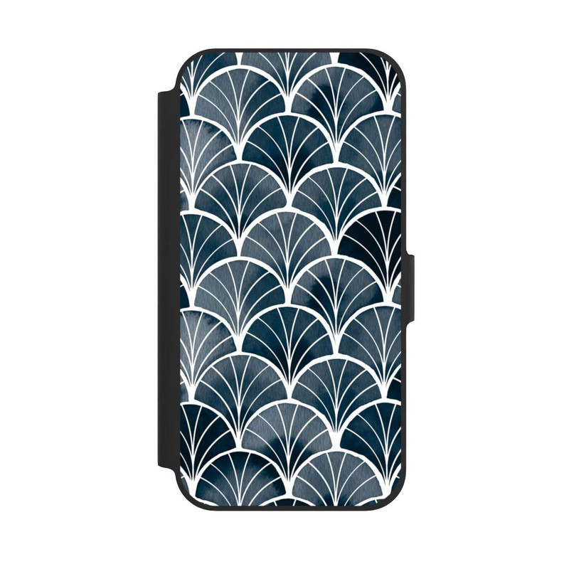iPhone 12 NIVOflip Botanical Breeze Art Deco Grey