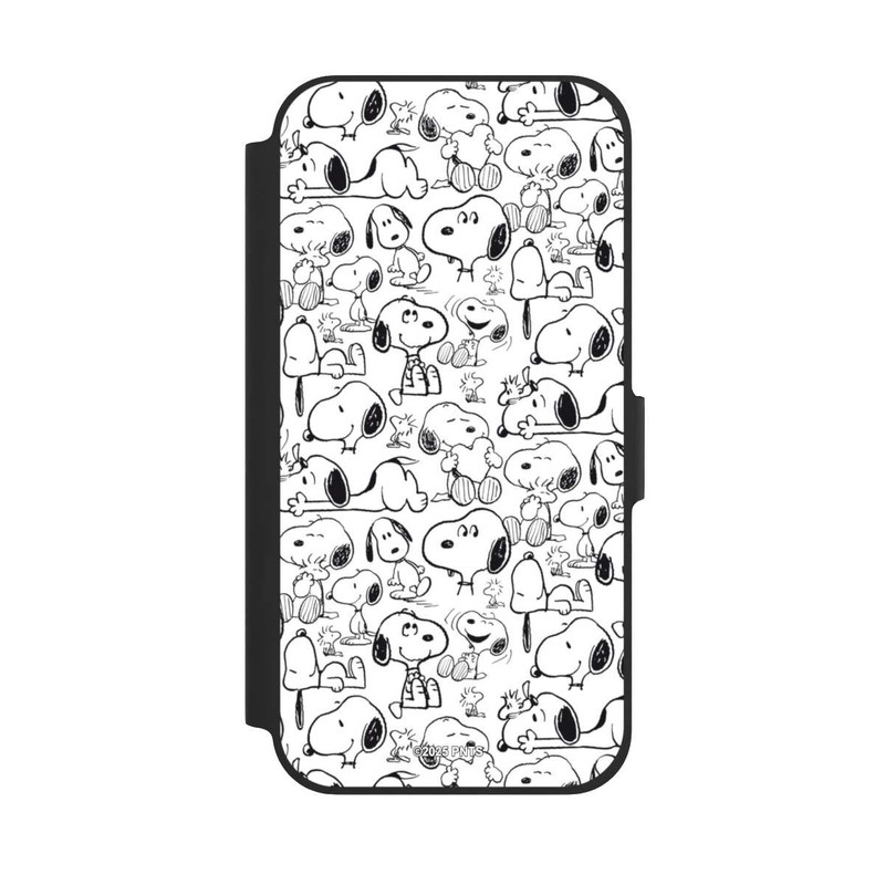 iPhone 12 NIVOflip Classic Snoopy Pattern White