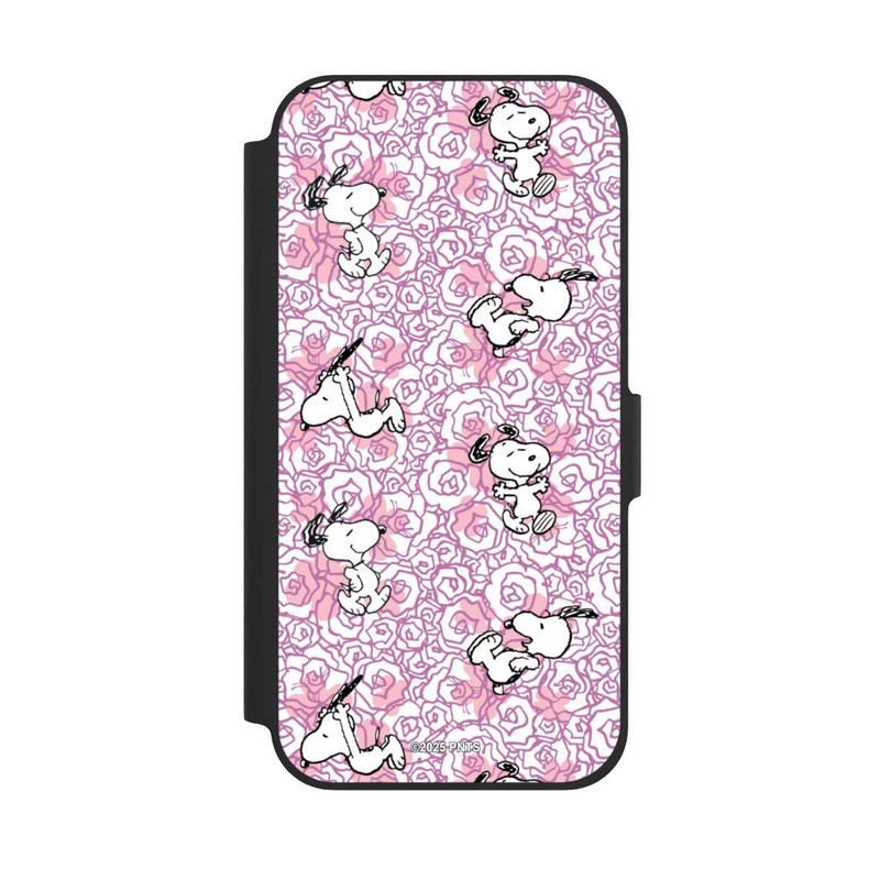 iPhone 12 NIVOflip Peanuts Pink Roses Pattern