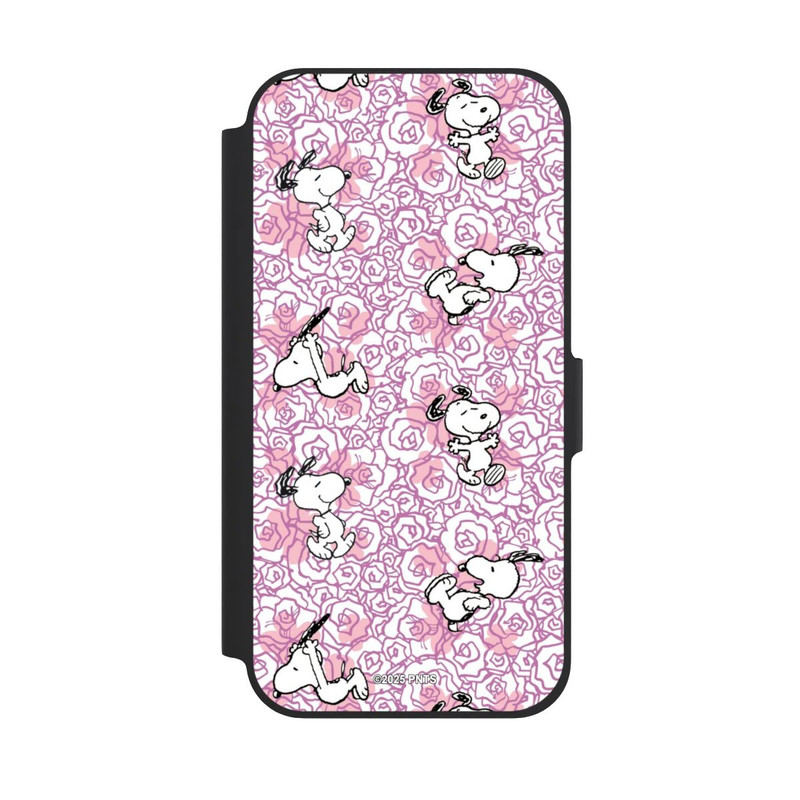iPhone 12 NIVOflip Peanuts Pink Roses Pattern