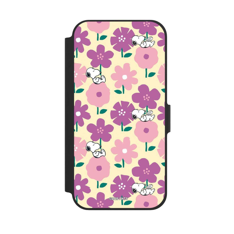 iPhone 12 NIVOflip Peanuts Flower Pattern Yellow