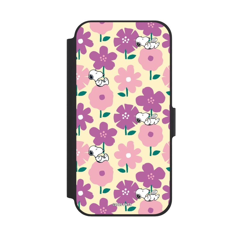 iPhone 12 NIVOflip Peanuts Flower Pattern Yellow