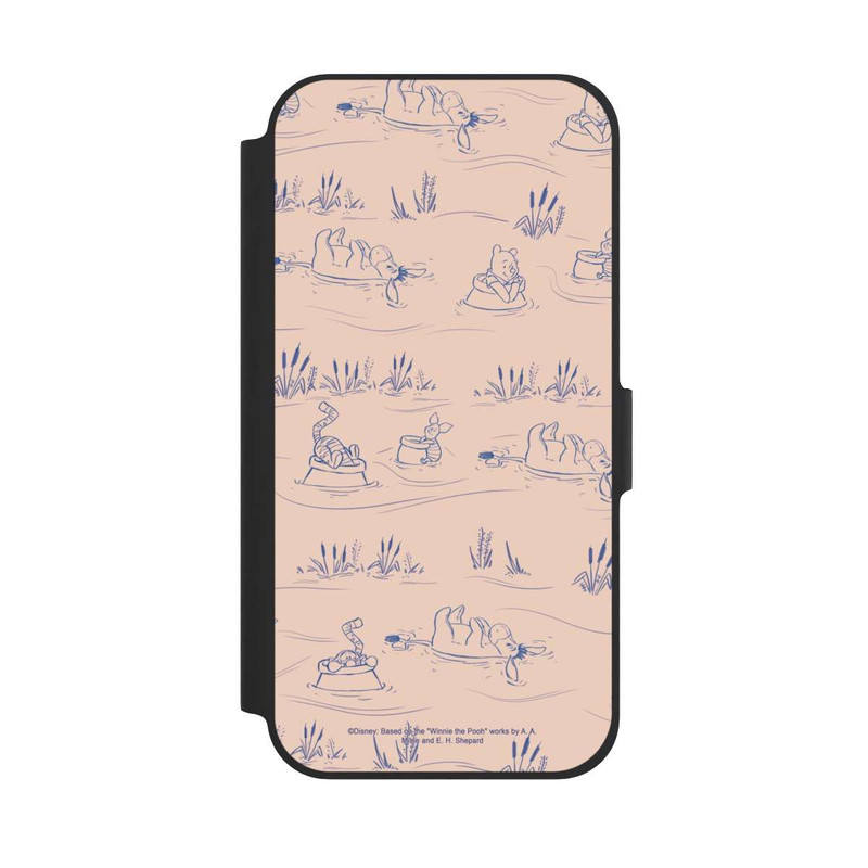 iPhone 12 NIVOflip Winnie the Pooh Retro Pattern Bridges Pink