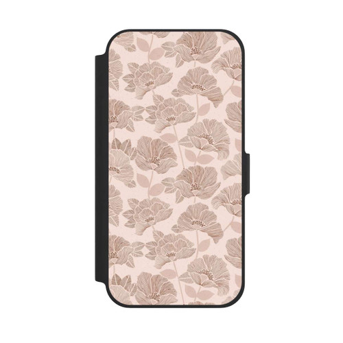 Apple iPhone 12 NIVOflip Brown Floral Block