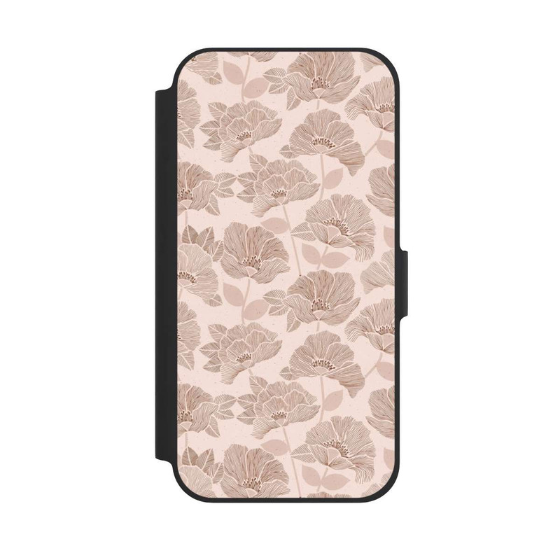 iPhone 12 NIVOflip Brown Floral Block