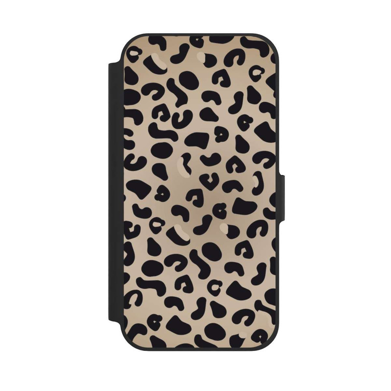 iPhone 12 NIVOflip  Gepardenmuster hellbraun