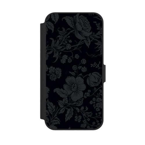 Apple iPhone 12 NIVOflip Dunkle Blumen Vintageoptik