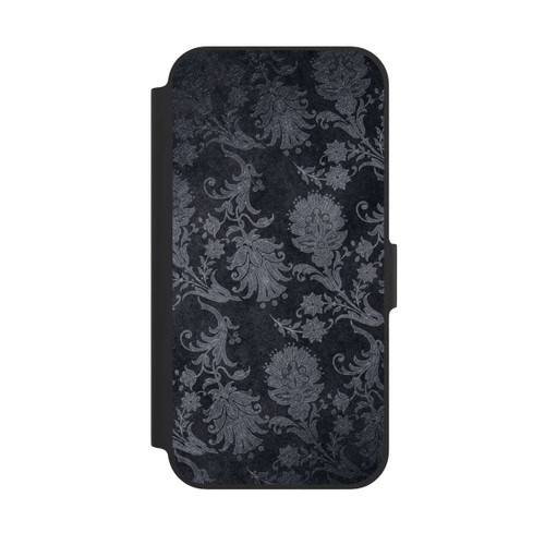 Apple iPhone 12 NIVOflip Königlich schwarze Tapete