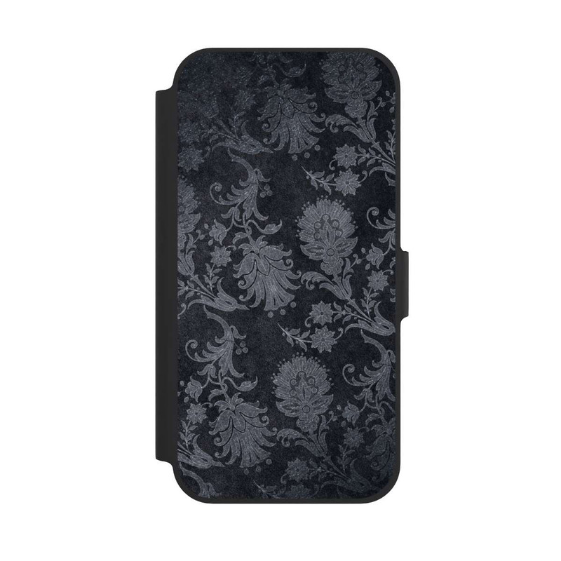 iPhone 12 NIVOflip Papier Peint Noir Royal