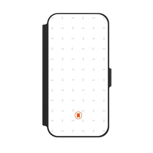Apple iPhone 12 NIVOflip Nivocase Pattern White Grey