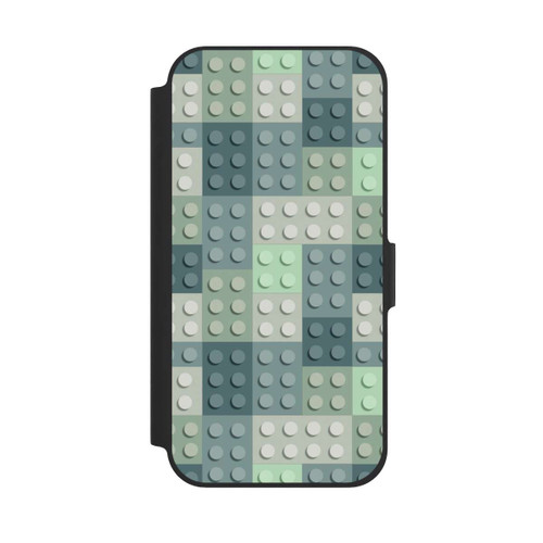 Apple iPhone 12 NIVOflip Grünes Blockmuster