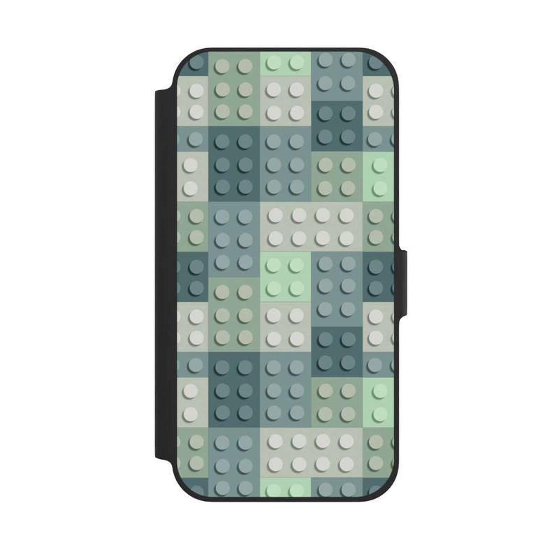 iPhone 12 NIVOflip Modèle de blocs verts