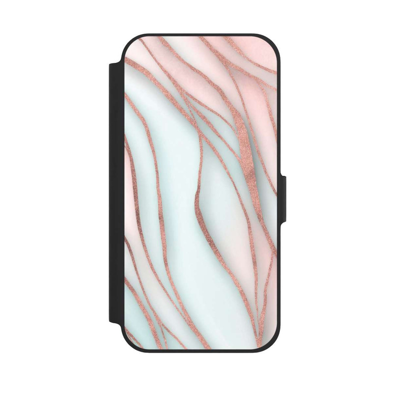 iPhone 12 NIVOflip Soft Waves Gold Rose Gold