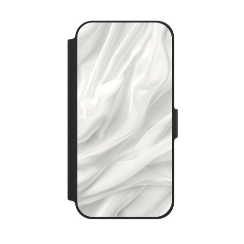 Apple iPhone 12 NIVOflip Weiße Seidenmatte Textur mit KI