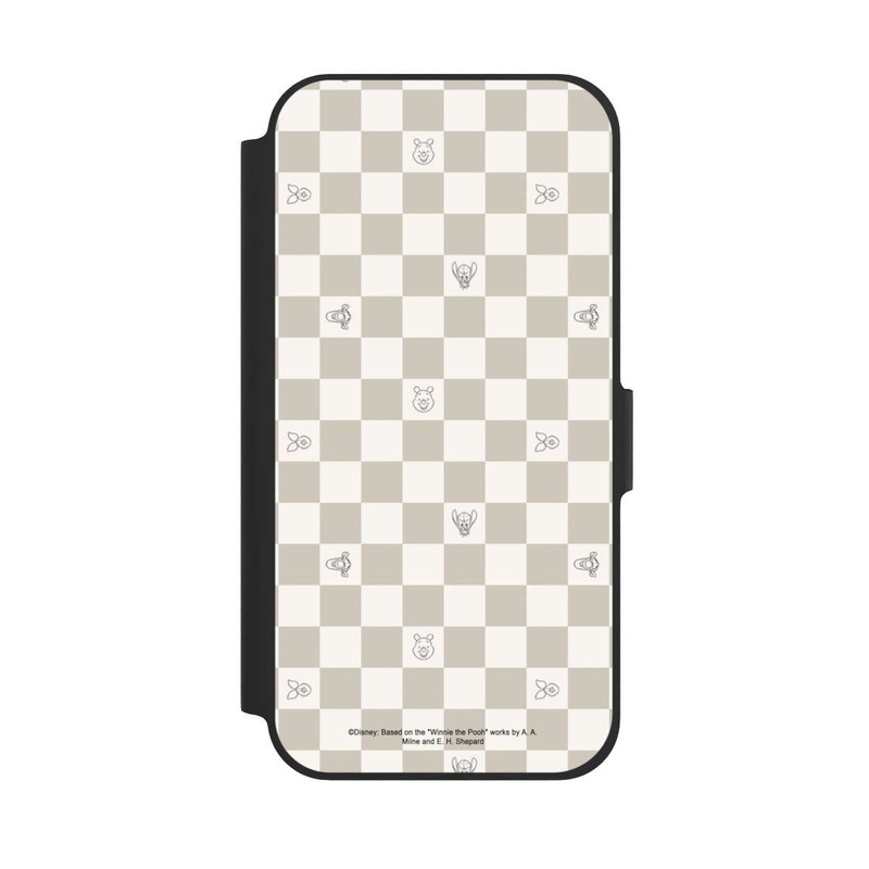 iPhone 12 NIVOflip Winnie Puuh Kariert Beige