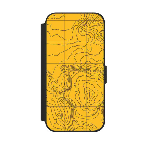Apple iPhone 12 NIVOflip Berg gelbe Linien