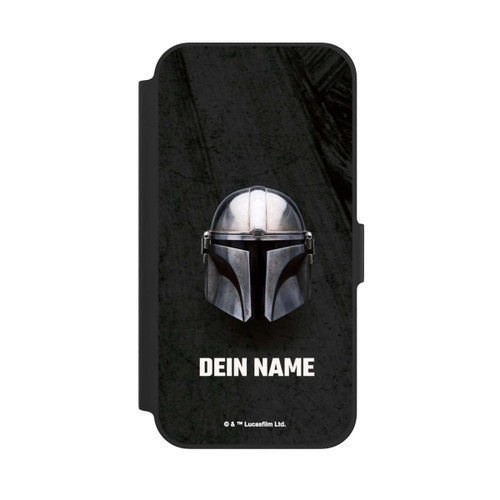 Apple iPhone 12 NIVOflip Star Wars Mandalorian Black Helmet customisable