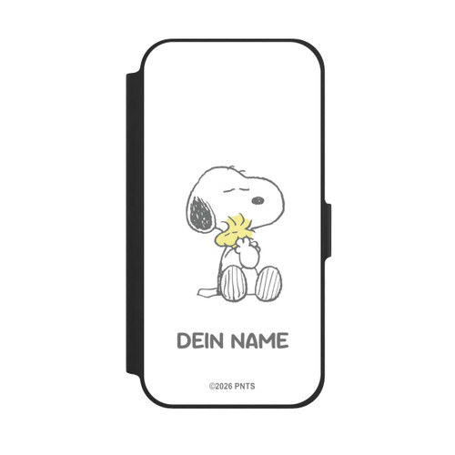 Apple iPhone 12 NIVOflip Snoopy And Woodstock Cuddling Personnalisable