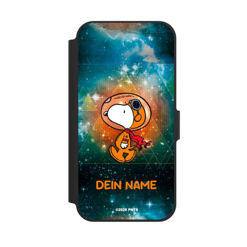 Apple iPhone 12 NIVOflip Snoopy Weltraumreisender Personalisierbar