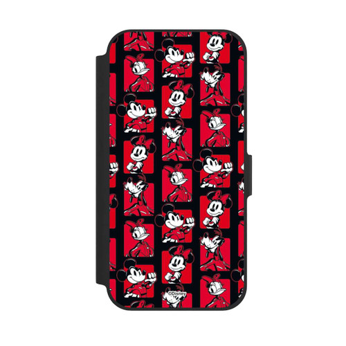 Apple iPhone 12 NIVOflip Micky Maus Rally Pattern Red