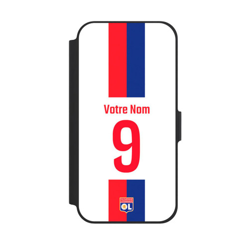 Apple iPhone 12 NIVOflip Olympique Lyonnais Maillot Personnalisable