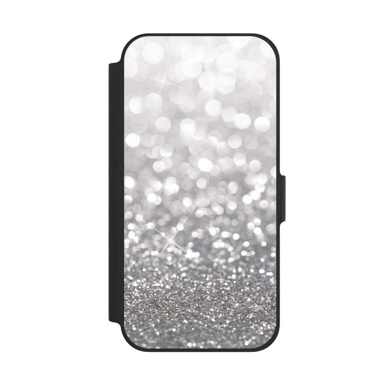 iPhone 12 Pro NIVOflip Silberregen Look