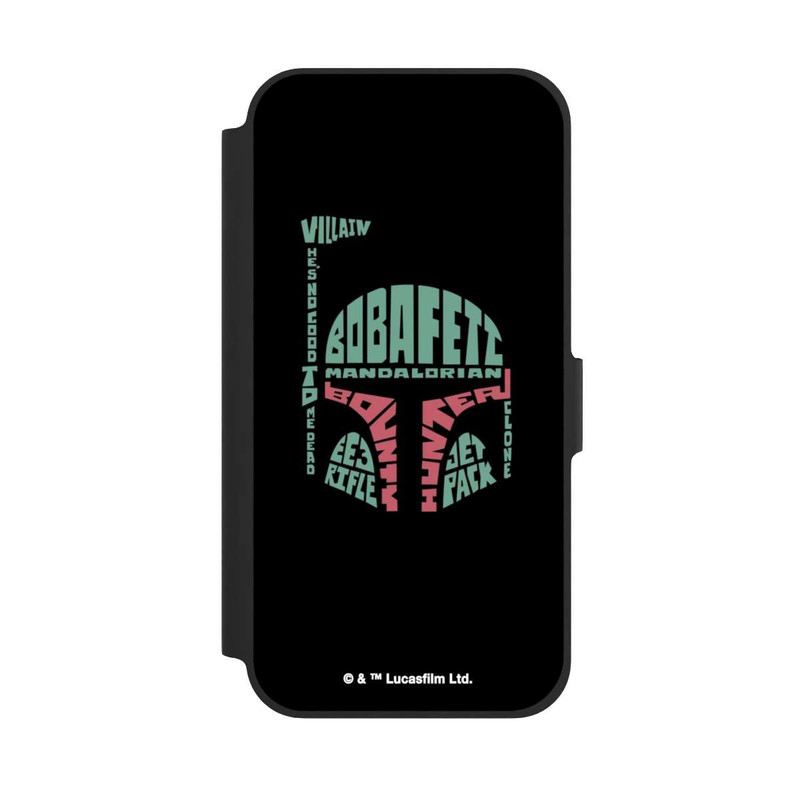 iPhone 12 Pro NIVOflip Boba Fett Typo Grafisch