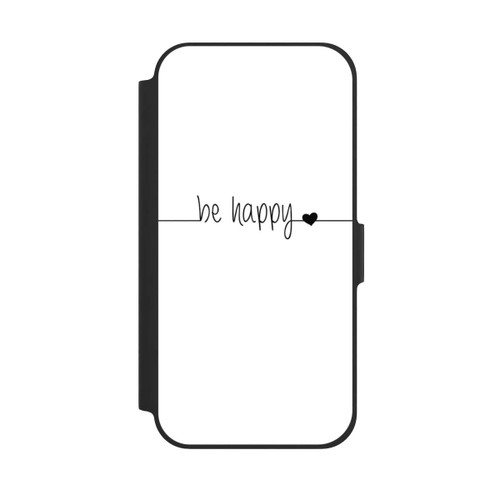 Apple iPhone 12 Pro NIVOflip Be Happy White Background