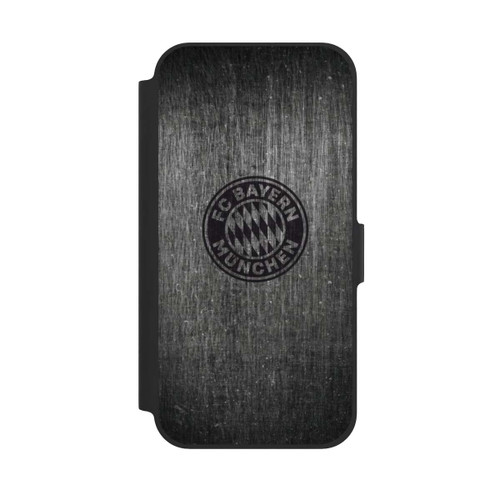 Apple iPhone 12 Pro NIVOflip Metalllook FCB Logo einfarbig