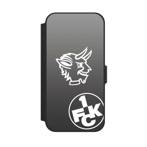 Apple iPhone 12 Pro NIVOflip Teufelskopf FCK auf Schwarz
