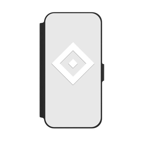 Apple iPhone 12 Pro NIVOflip Rauten Logo auf HSV Grau