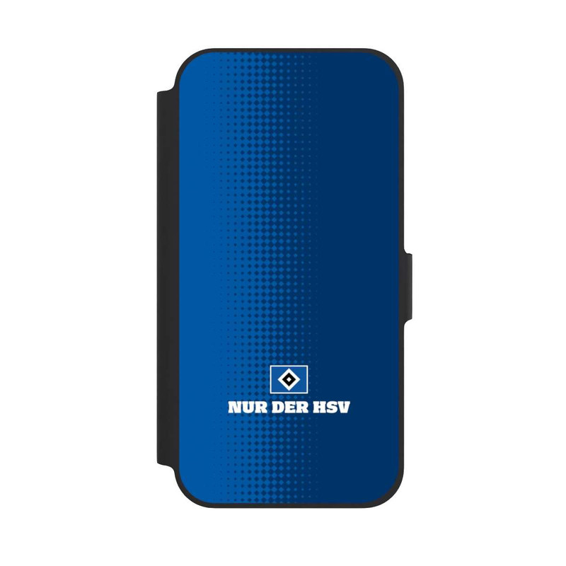 iPhone 12 Pro NIVOflip Nur der HSV - Rautenraster Blau